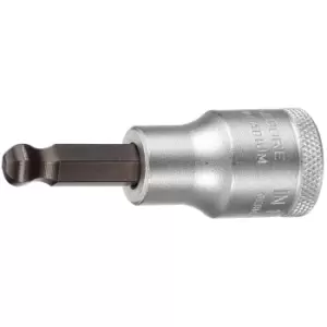 Image of Gedore Screwdriver bit socket 1/2" ball end in-hex 10 mm