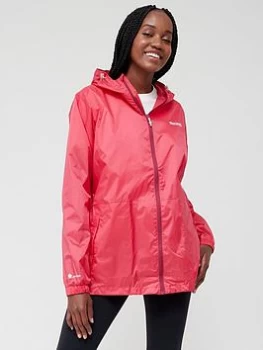 image of Regatta Pack-It Waterproof Shell Jacket III - Pink, Size 12, Women