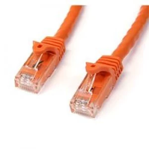 Image of StarTech.com 35ft Orange Gigabit Snagless RJ45 UTP Cat6 Patch Cable