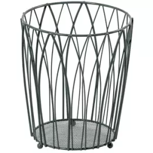 Image of Vista Waste Paper Basket Grey - Grey