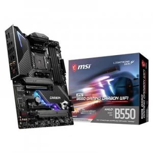 image of MSI MPG B550 Gaming Carbon WiFi AMD Socket AM4 Motherboard