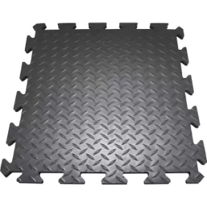 Image of DECKPLATE CONNECT anti-fatigue matting, 500 x 500 mm, centre section