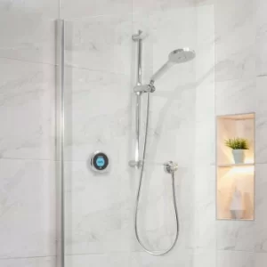 image of Aqualisa Optic Q Smart Shower Concealed Adjustable Head Gravity Pumped Chrome