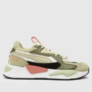 PUMA Khaki Rs-z Reinvent Trainers