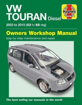 Image of VW Touran diesel owners workshop manual by Mark Storey