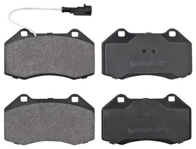 Image of A.B.S. 37688 Brake pad set with integrated wear sensor Brake Pad Set,disc brake (402)