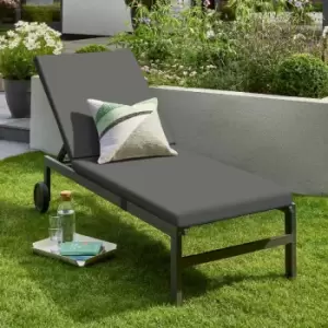 image of Handpicked Titchwell Sun Lounger - Grey