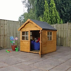 Image of Mercia 4 x 4ft Wooden Snug Playhouse