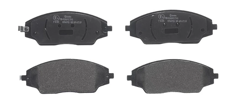 Image of BREMBO Brake pad set BREMBO P 10 070