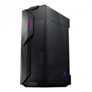 Image of Asus ROG Z11 Mini-ITX/-DTX RGB Gaming Case with Glass Panels, Tilt Design, USB-C, 3-slot GFX