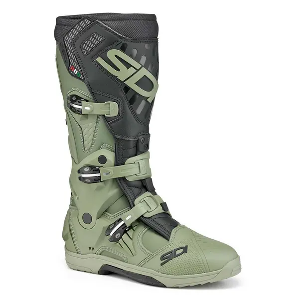Image of Sidi Crossair Boots Army Black Size 48