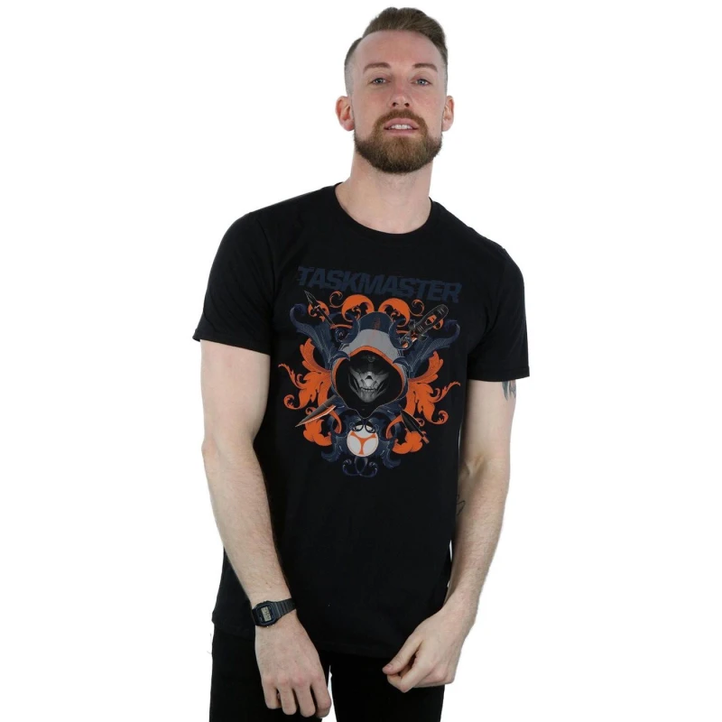 Image of Marvel Marvel Men Black Widow Movie Taskmaster T-Shirt Size: Small Black S Male 5059400787610