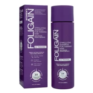 Image of Foligain Stimulating Hair Shampoo for Thinning Hair with 2% Trioxidil 236ml