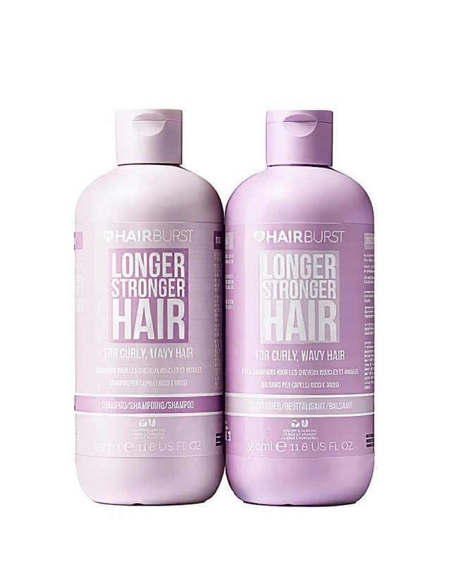 Image of Hairburst Shampoo & Conditioner For Curly & Wavy Hair