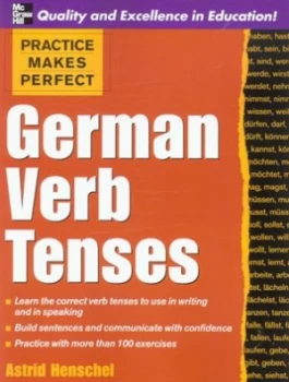 Image of German Verb Tenses by Astrid Henschel Paperback