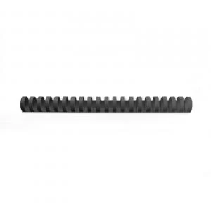 Image of Original Acco GBC Binding Comb 28mm A4 21 Ring Black Pack of 50