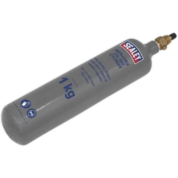 Image of Genuine SEALEY CO2/1KG/REFIL Gas Refill Carbon Dioxide 1000g
