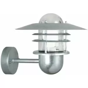 Image of Nordlux Agger Outdoor Wall Lantern Galvanized, E27, IP54