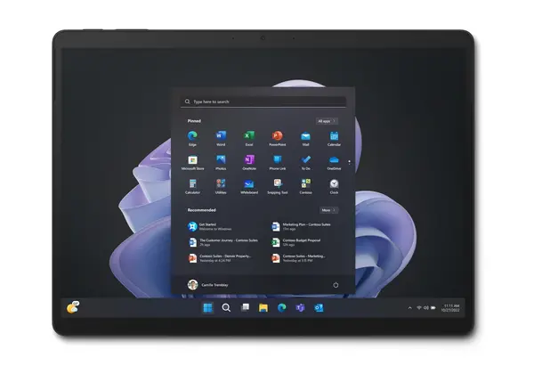 Image of Microsoft Surface Pro 9 256GB 33cm (13") Intel Core i5 8GB WiFi 6E (802.11ax) Windows 10 Pro Graphite Default Title