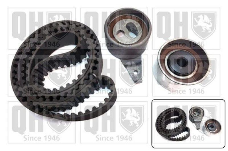 Image of QUINTON HAZELL Timing belt kit QUINTON HAZELL QBK407
