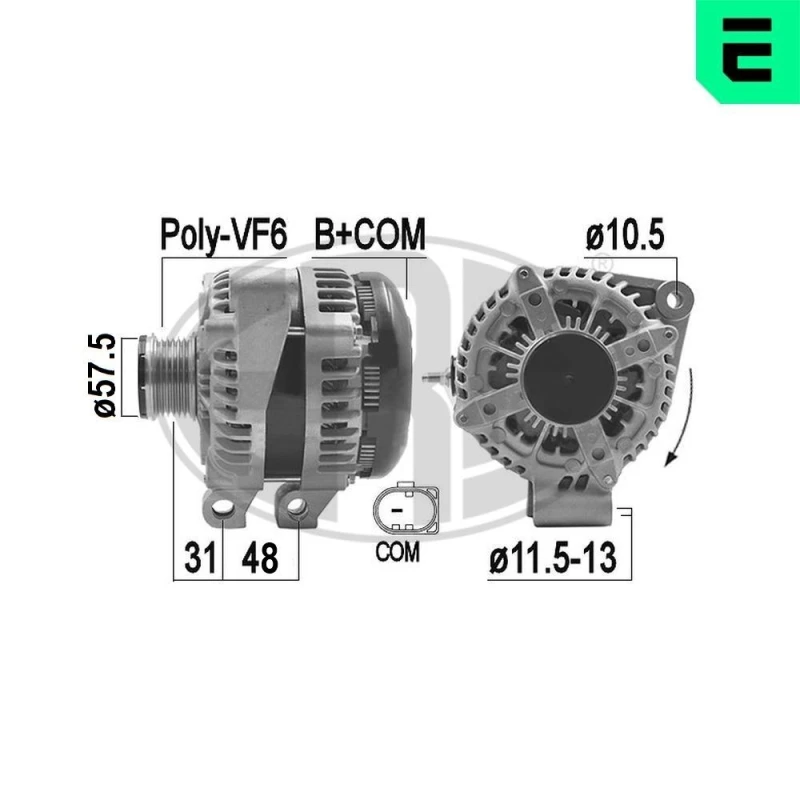 Image of ERA Alternator ERA 209472A