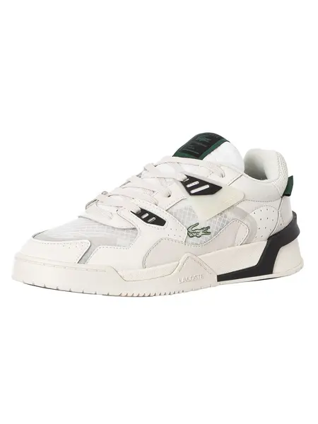 image of Lacoste LT 125 123 1 SMA Trainers White/Off White 11 UK