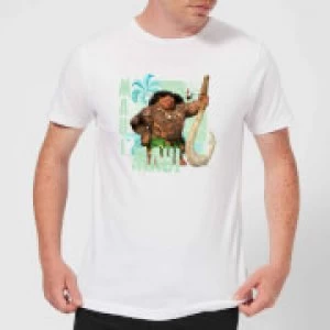 Image of Disney Moana Maui Mens T-Shirt - White