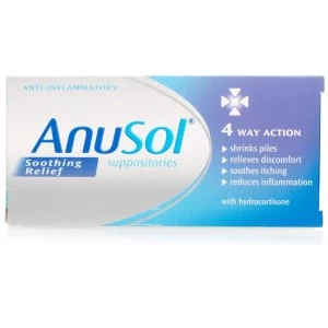 image of Anusol Soothing Relief Suppositories