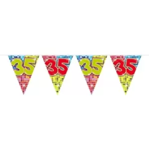 Image of 35th Birthday XS Bunting Garland 3M