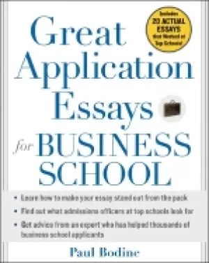 Image of great application essays for business school