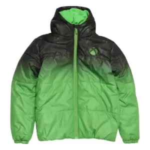 image of Xbox Boys Controller Puffer Jacket (10-11 Years) (Green/Black)