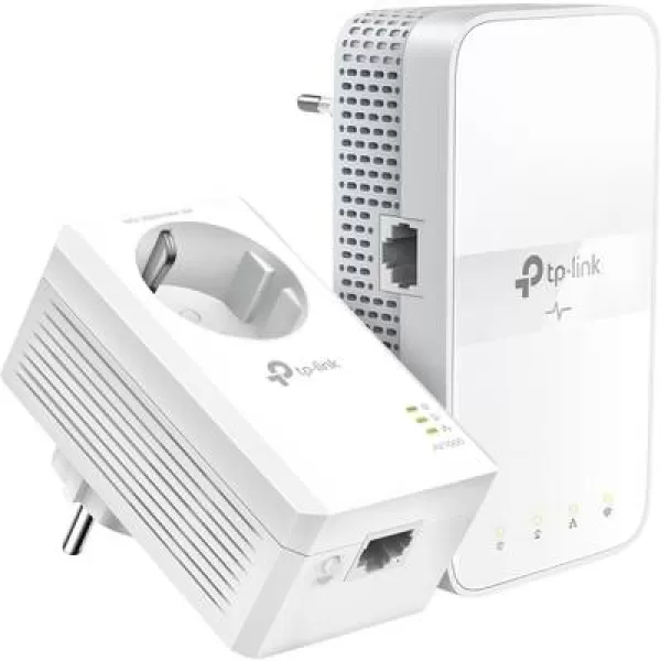 image of TP-LINK AC1200 AV1000 Gigabit WLAN Powerline Adapter Kit Powerline WiFi starter kit 1000 MBit/s