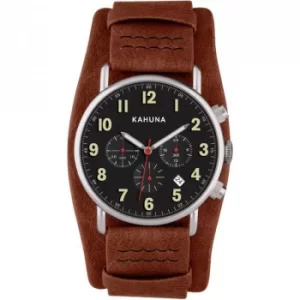 image of Mens Kahuna Chronograph Cuff Watch