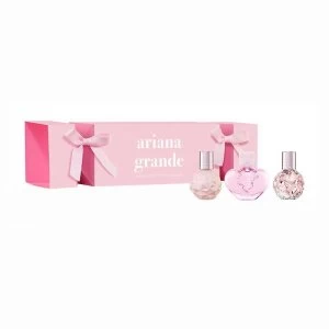 image of Ariana Grande Gift Set 7.5ml Sweet Like Candy Eau de Parfum + 7.5ml Thank U, Next Eau de Parfum + 7.5ml Ari EDP