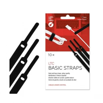 Image of LTC Basic Cable Management Ties (black)