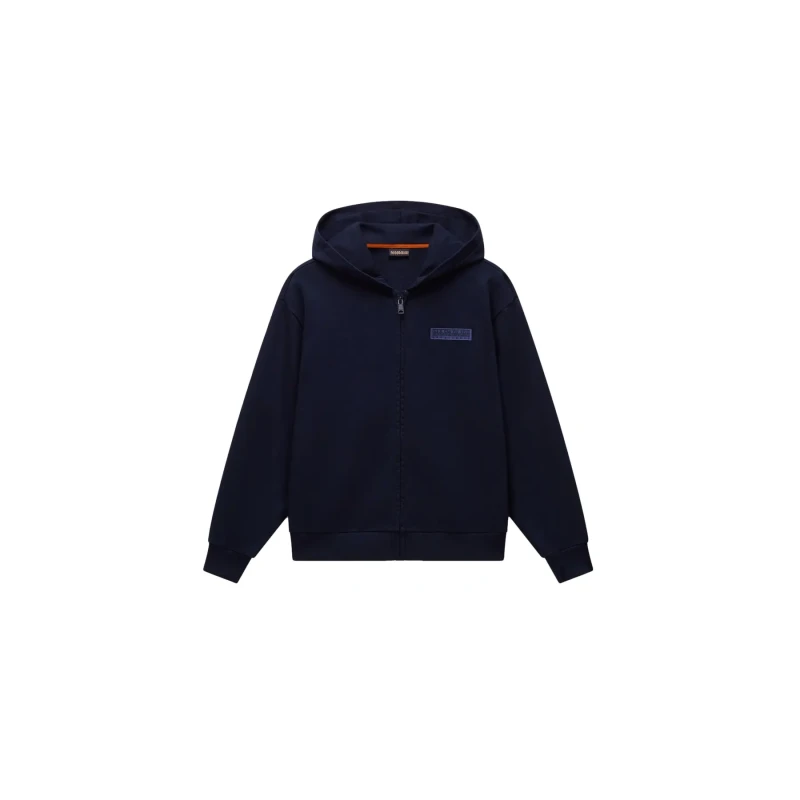 Image of Child hoodie Napapijri New Box Logo Bleu Unisex 8 ans