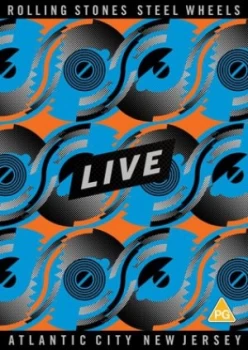 Image of The Rolling Stones Steel Wheels - Atlantic City New Jersey - DVD