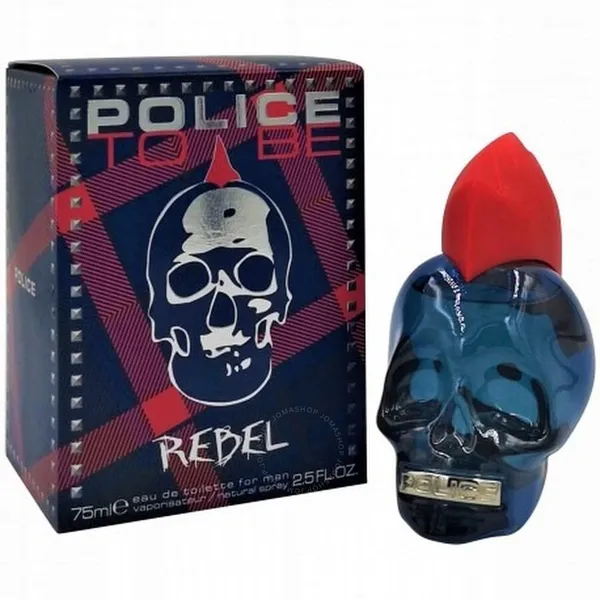 image of Police To Be Rebel Eau de Toilette For Him 75ml