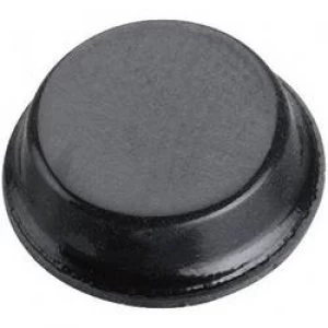 Image of Foot self adhesive circular Black x H 12.7mm x 3.5mm 3M