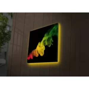 Image of 2828DACT-49 Multicolor Decorative LED Lighted Canvas Painting