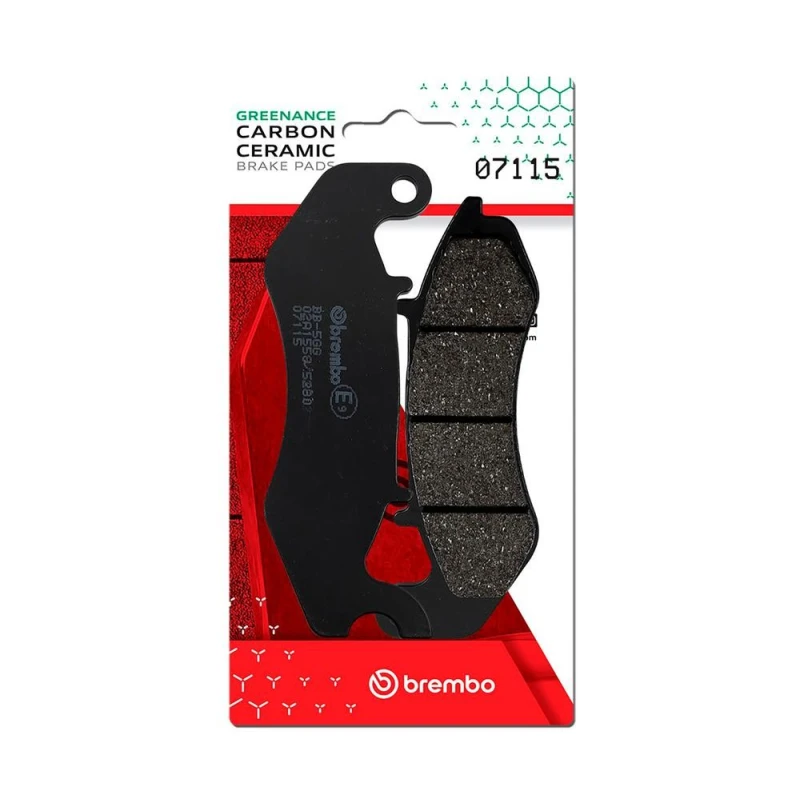 Image of BREMBO Brake pad set BREMBO 07115