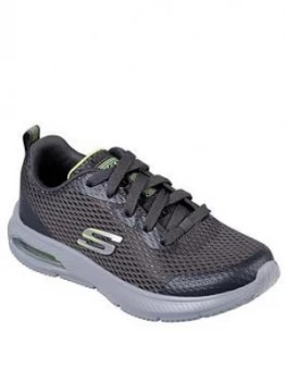 Image of Skechers Dyna Air Quick Pulse Trainers - Charcoal, Size 13 Younger
