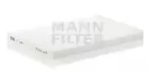 Image of Cabin Air Filter Cu1936 By Mann-Filter