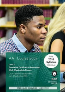 Image of Aat - Work Effectively in Finance by Bpp Learning Media Paperback