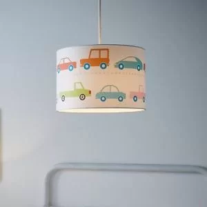 Image of Anwar Printed Multicolour Car Lamp Shade (D)30Cm