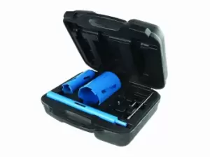 Image of Silverline 868543 Diamond Core Drill Kit 3pce 28 52 107mm