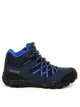 Image of Regatta Kids Edgepoint Mid-cut Walking Boot - Blue Size 13