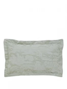 Image of Dorma Cherry Blossom Cotton Rich Oxford Pillowcase Pair