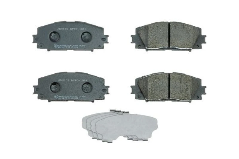 Image of AISIN Brake pad set AISIN BPTO-1014