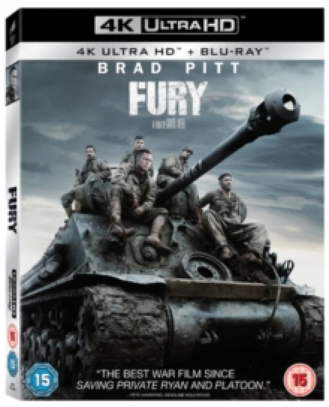 Image of Fury Bluray 5050630146383